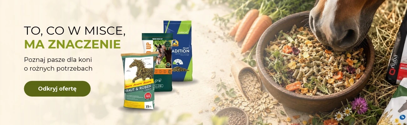 Ce pui în iesle CONTEAZĂ. Descoperă hrana pentru cai cu nevoi diferite. DESCOPERĂ OFERTA